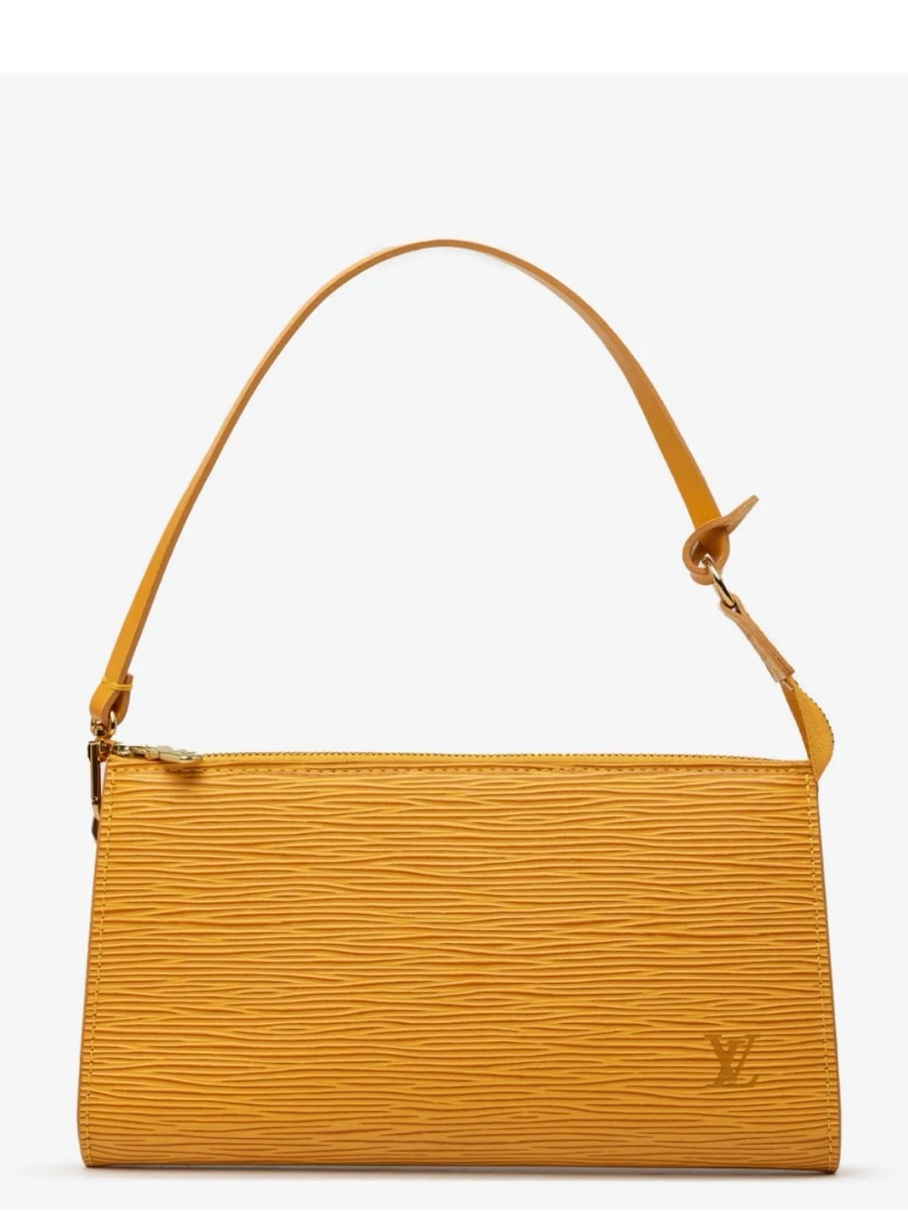 Louis Vuitton Yellow Epi Leather Shoulder Bag